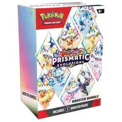 Pokemon TCG Scarlet & Violet Prismatic Evolutions Booster Bundle Pack - Image 1