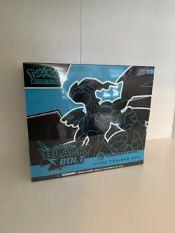 Black Bolt Pokemon Center Elite Trainer Box ETB New & Sealed with Acrylic Case - Image 4