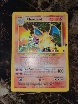 Pokemon TCG Celebrations Classic Collection Charizard Holo 4/102 NM/MINT! - Image 1