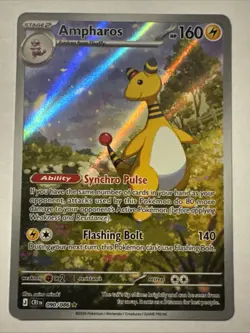 Ampharos 090/086 Illustration Rare - Pokemon Chaos Rising - NM Combine Shipping - Image 1