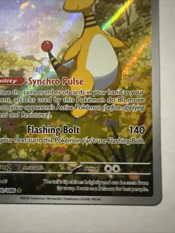 Ampharos 090/086 Illustration Rare - Pokemon Chaos Rising - NM Combine Shipping - Image 4