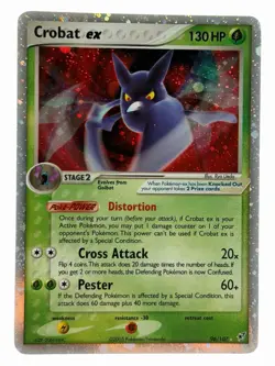 Crobat ex - 96/107 Ex Deoxys 2005 - Holo - Pokemon TCG - Image 1