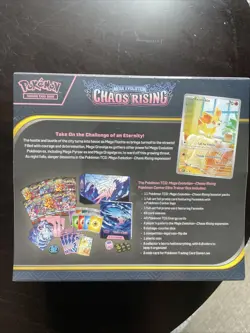1x Pokemon TCG Chaos Rising Pokemon Center Elite Trainer Box ETB PKC Minor Tear - Image 2