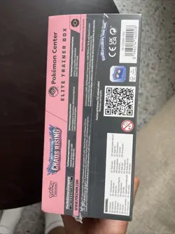 1x Pokemon TCG Chaos Rising Pokemon Center Elite Trainer Box ETB PKC Minor Tear - Image 3