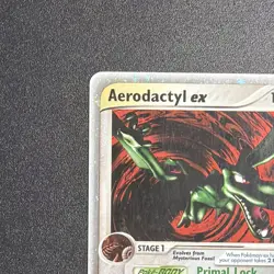 Pokemon Aerodactyl ex EX Sandstorm Holo Ultra Rare 94/100 2003 100 HP English - Image 2