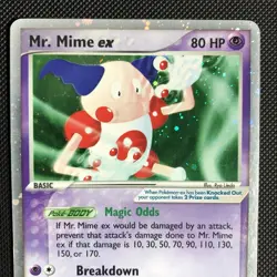 Pokemon TCG - Mr. Mime ex 110/112 LP Holo FireRed & LeafGreen - Image 2