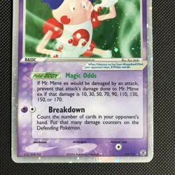 Pokemon TCG - Mr. Mime ex 110/112 LP Holo FireRed & LeafGreen - Image 3