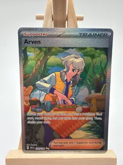 Arven - 249/198 - Pokemon Scarlet Violet Base Special Illustration Ultra Rare NM - Image 1