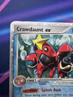 Crawdaunt Ex Holon Phantoms Ultra Rare Holo 99/110 LP Pokemon TCG - Image 2