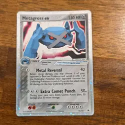 Pokemon TCG Metagross ex 95/101 Hidden Legends EX Holo Ultra Rare EN 150HP - Image 1