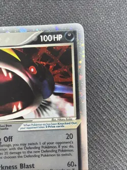 Pokemon Deoxys Sharpedo EX 104/107 Holo - Image 3