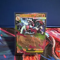POKEMON TCG MEGA CHARIZARD X ex 029 BLACK STAR PROMO HOLO MEGA EVOLUTION - Image 1