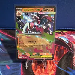 POKEMON TCG MEGA CHARIZARD X ex 029 BLACK STAR PROMO HOLO MEGA EVOLUTION - Image 1