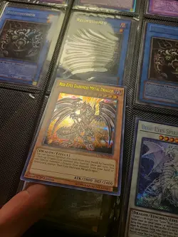 Yugioh Red Eyes Darkness Metal Dragon DUSA-EN068 Ultra Rare 1st Edition - Image 2