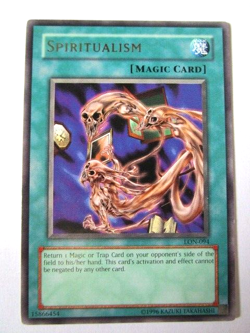 Yugioh! Spiritualism Lon-094 Rare Unlimited Light Play!! - Image 1