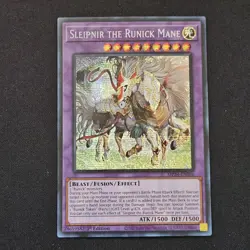 Sleipnir the Runick Mane - Prismatic Secret Rare - MP24-EN096 - Yugioh - NM - Image 1