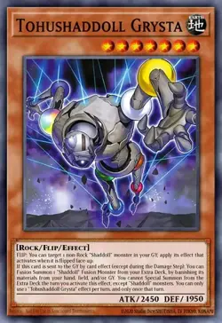 YUGIOH BLGG-EN021 Tohushaddoll Grysta Secret Rare 1st Edition NM - Image 1