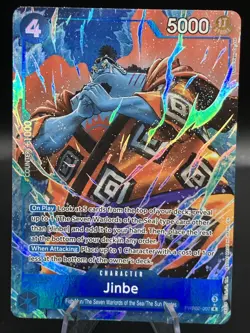 Jinbe (PRB02-007 ALT ART) One Piece PRB02 The Best Vol.2 (English) - Image 1