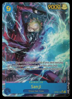Sanji (Alt Art) OP06-119 - One Piece Wings of the Captain - Secret Rare (NM) - Image 1
