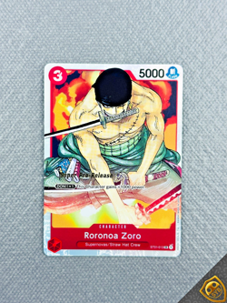 Roronoa Zoro St01 013 SR Super Pre-Release foil One Piece Possibile psa 10 ENG - Image 1