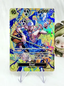 Enel EB02-052 SP Adventure On Kami’s Island One Piece Card English NM/M - Image 1