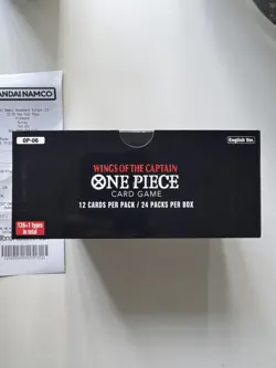 One Piece OP-06 Wings of the Captain Booster Box English, Unsealed by BANDAI 🚚✅ - Image 3