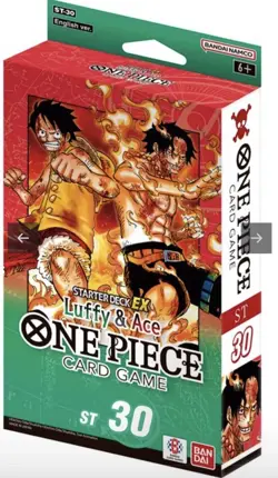 ONE PIECE ENGLISH ST-30 Starter Deck Luffy & Ace - Image 1