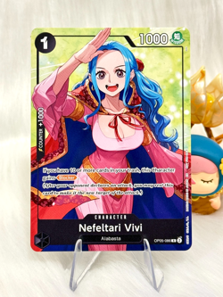 Nefeltari Vivi OP05-086 R (Welcome Pack Vol. 2) One Piece Promotion Cards NM/M - Image 1