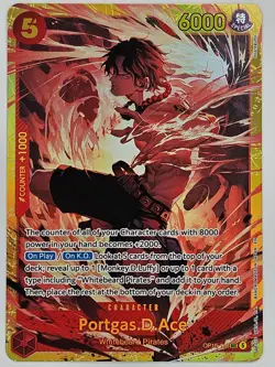 One Piece OP16-118 Portgas.D.Ace Secret Rare - Image 1