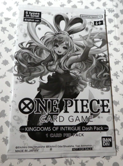 One Piece Booster Dash Card Game Sealed Pack English Carte Mint - Image 1