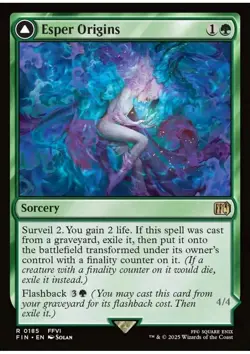 Esper Origins FINAL FANTASY #0185 Mtg Magic Sorcery Rare - Image 1