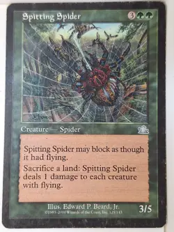 Spitting Spider - Prophecy - Magic the Gathering MTG Nice! - Image 1