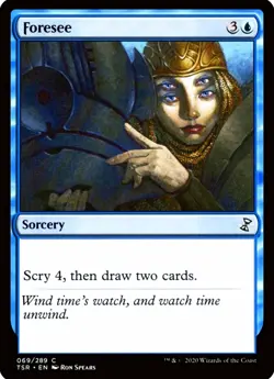 X 1 Foresee NM TSR 069 MTG Magic The Gathering - Image 1