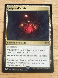 x1 Valgavoth's Lair DSK Duskmourn MTG 271 RARE M/NM 1x - Image 1