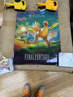 Final Fantasy MTG FOIL Promo Posters (Complete set of 7 ) LOOK !!! - Image 1