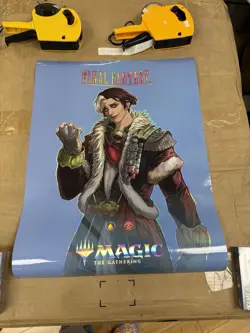 Final Fantasy MTG FOIL Promo Posters (Complete set of 7 ) LOOK !!! - Image 3