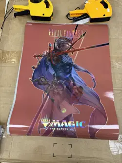 Final Fantasy MTG FOIL Promo Posters (Complete set of 7 ) LOOK !!! - Image 4