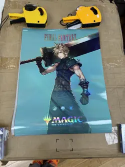 Final Fantasy MTG FOIL Promo Posters (Complete set of 7 ) LOOK !!! - Image 5