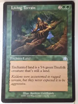 Living Terrain - Prophecy - Magic the Gathering MTG Nice! - Image 1