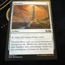 MTG Magic the Gathering Manalith (239/339) Core Set 2019 LP - Image 1