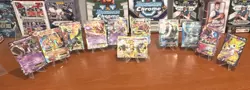 Pokemon TCG 10-Card Holo Ultra Rare Lot damaged - Image 1