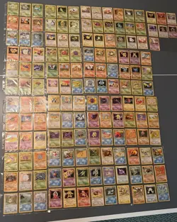 Pokemon Original 151 1999 Complete Card Set 1st Gen HP-MP 24 Holos Charizard - Image 1