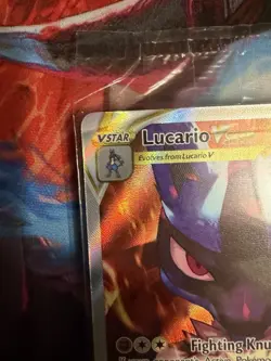 Lucario VSTAR SWSH291 SWSH: Sword & Shield Promo Card Holo Sealed NM - Image 2