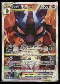 Lucario VSTAR SWSH291 Holo Promo Card Mint Condition, Sealed - Image 1