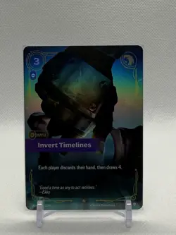 Invert Timelines 201/298 - Origins (OGN) Epic Holo Riftbound: LoL Card Game - Image 1