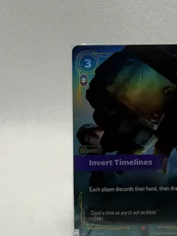 Invert Timelines 201/298 - Origins (OGN) Epic Holo Riftbound: LoL Card Game - Image 5