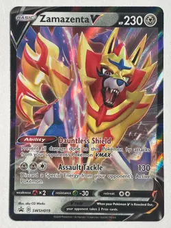 Zamazenta V - Holo Promo SWSH: Sword & Shield Promo Cards SWSH019 NM - Image 1