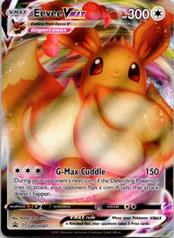 Eevee VMAX Holo Promo SWSH: Sword & Shield Promo Cards SWSH087 NM - Image 1