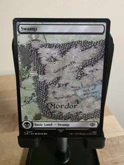 Swamp 0277 Full Art Land Lord of the Rings MTG - Image 1