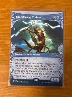 Thundertrap Trainer - Bloomburrow BLB - MTG Showcase - Image 1